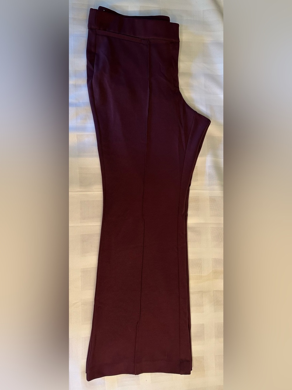 Lane Bryant Maroon Boot Cut Ponte Pants - Picture 5 of 9